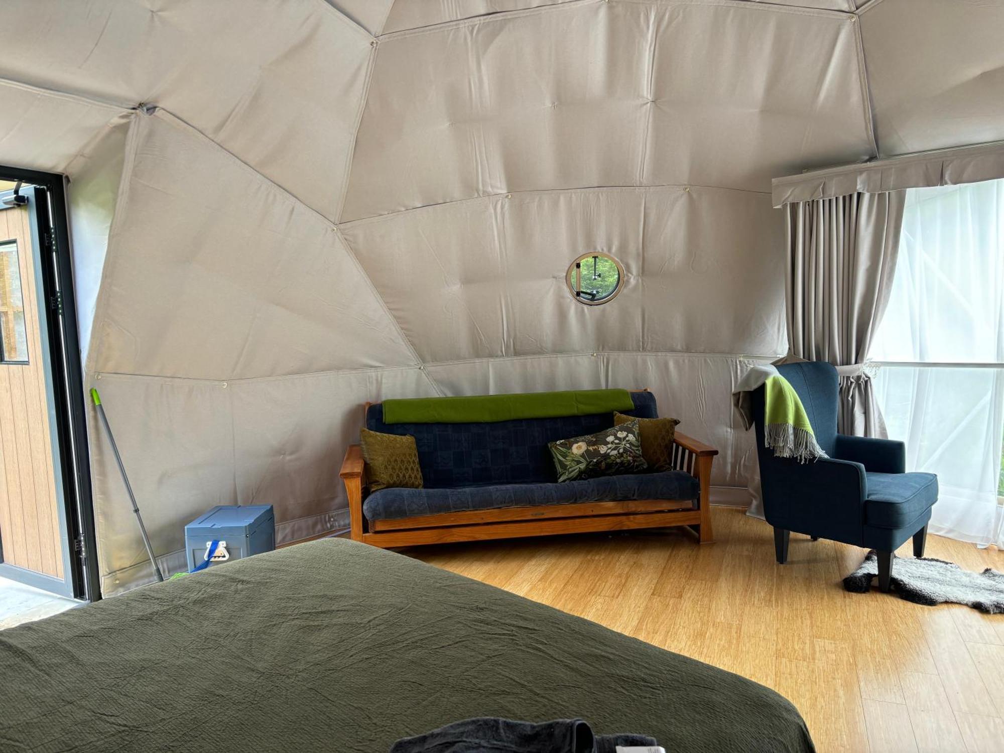 Takahuri Glamping Domes Whanganui Ngoại thất bức ảnh