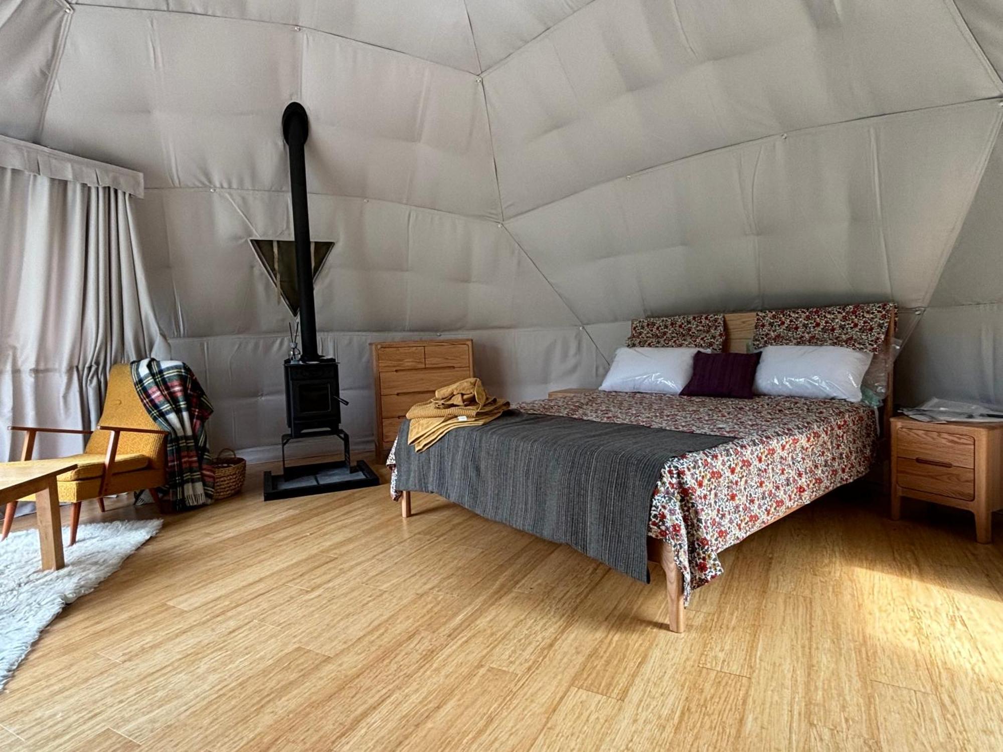 Takahuri Glamping Domes Whanganui Ngoại thất bức ảnh